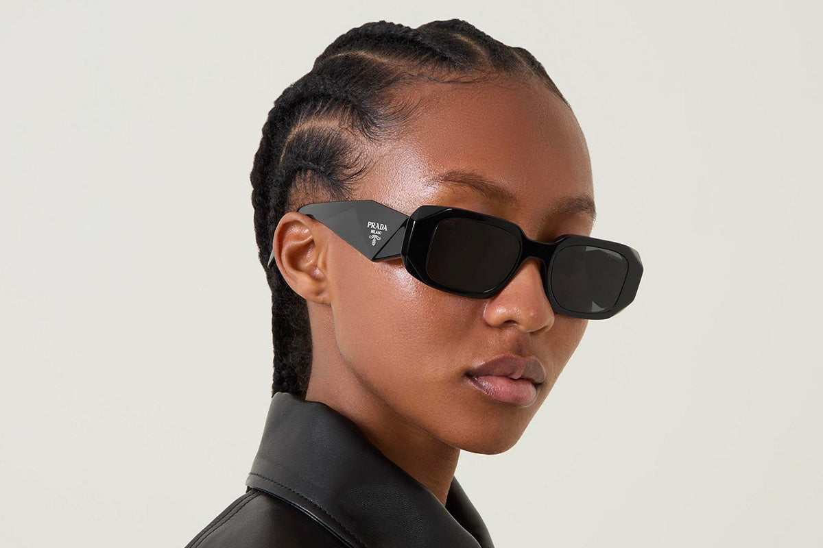 Prada women's black sunglasses on sale