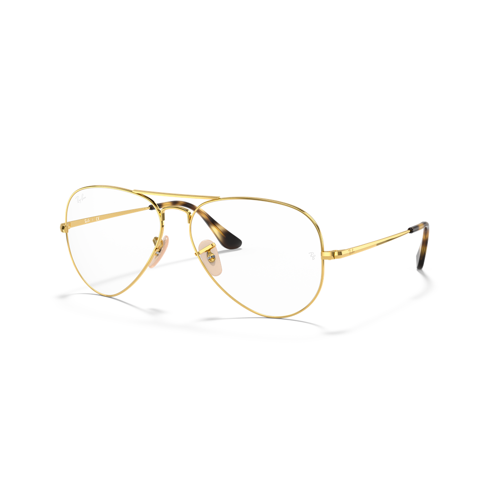 Occhiale da vista Ray Ban Aviator RX6489 col. 2500 Ottica dieci decimi