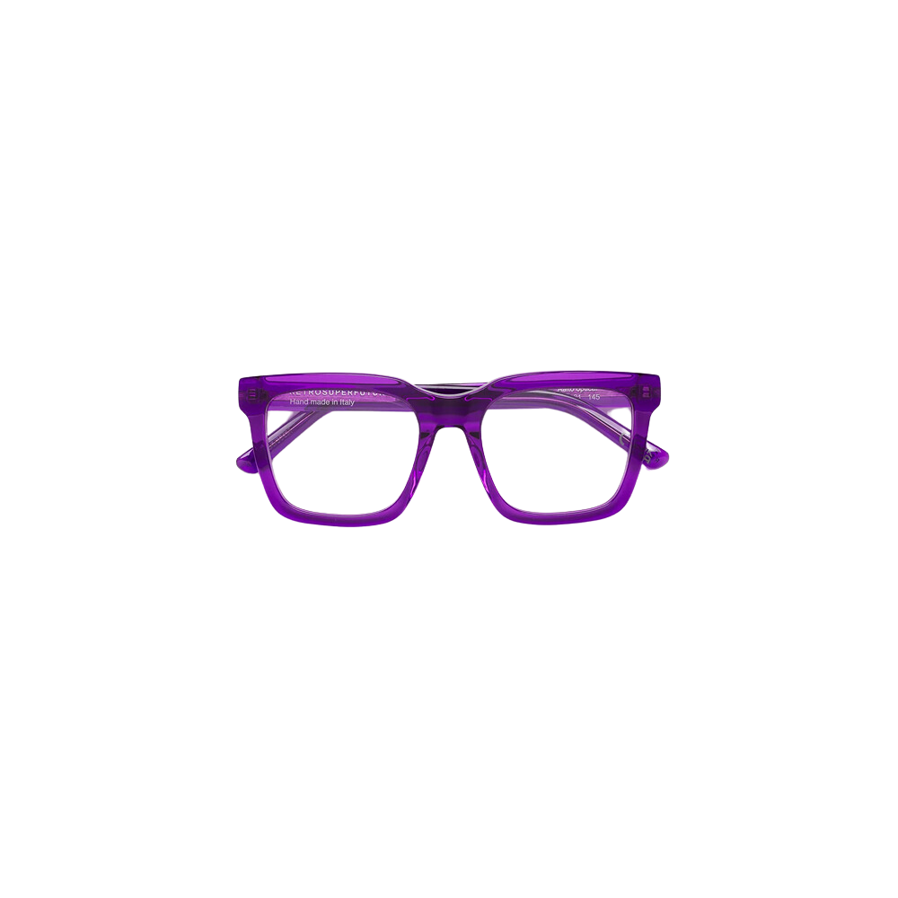 Retrosuperfuture eyewear Model Aalto Optical violetstro col. purple