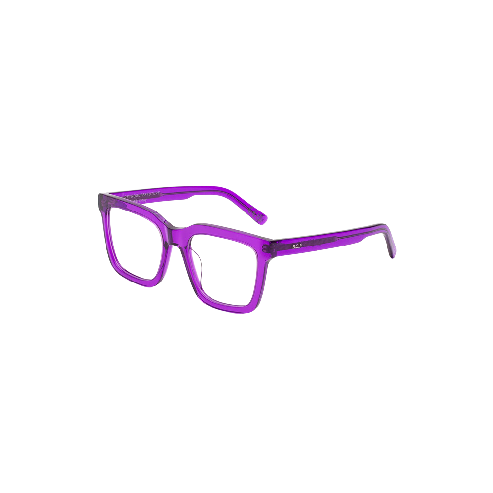 Occhiale da vista Retrosuperfuture Model Aalto Optical Violastro col. purple