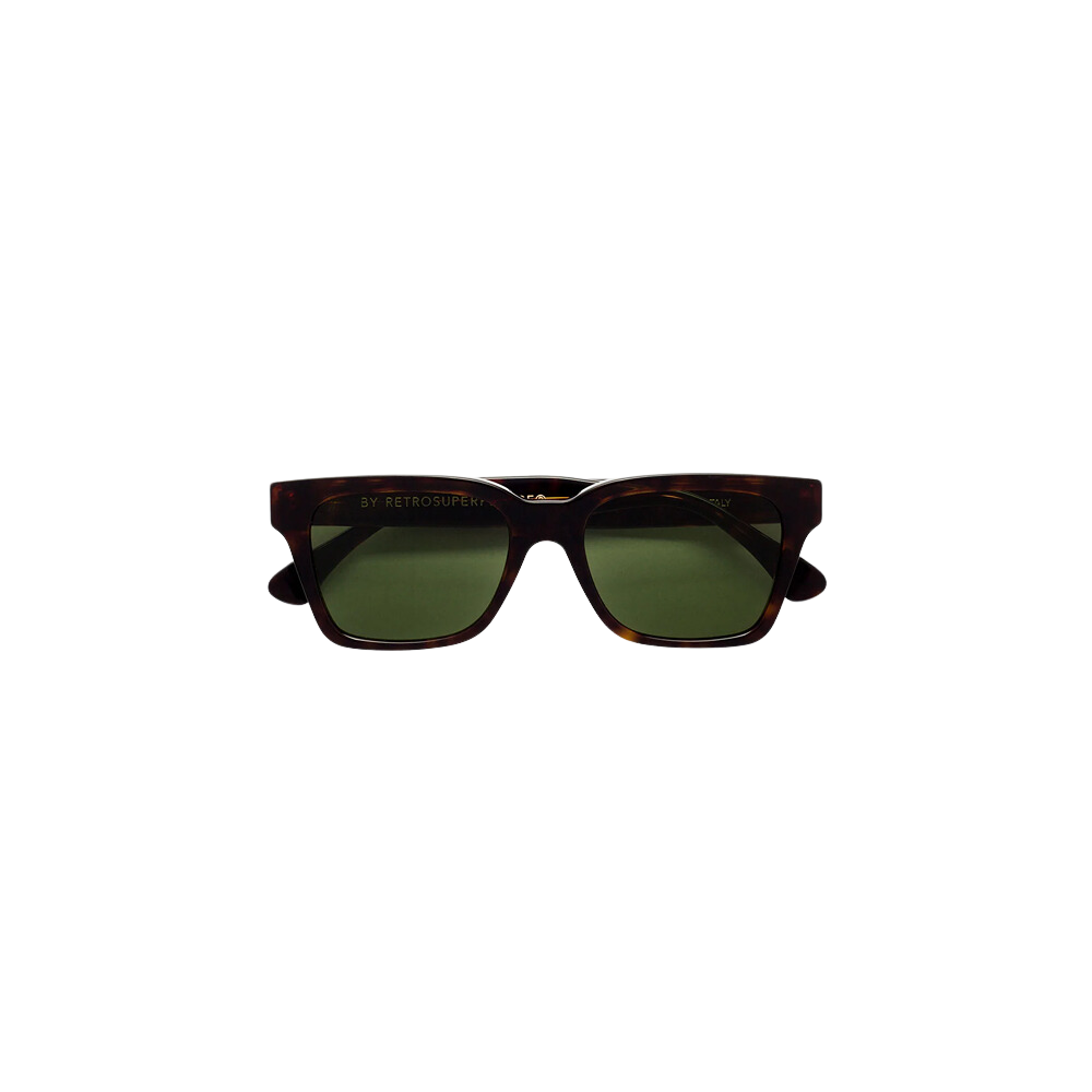 Occhiale da sole Retrosuperfuture Model America 3627 Green col. havana