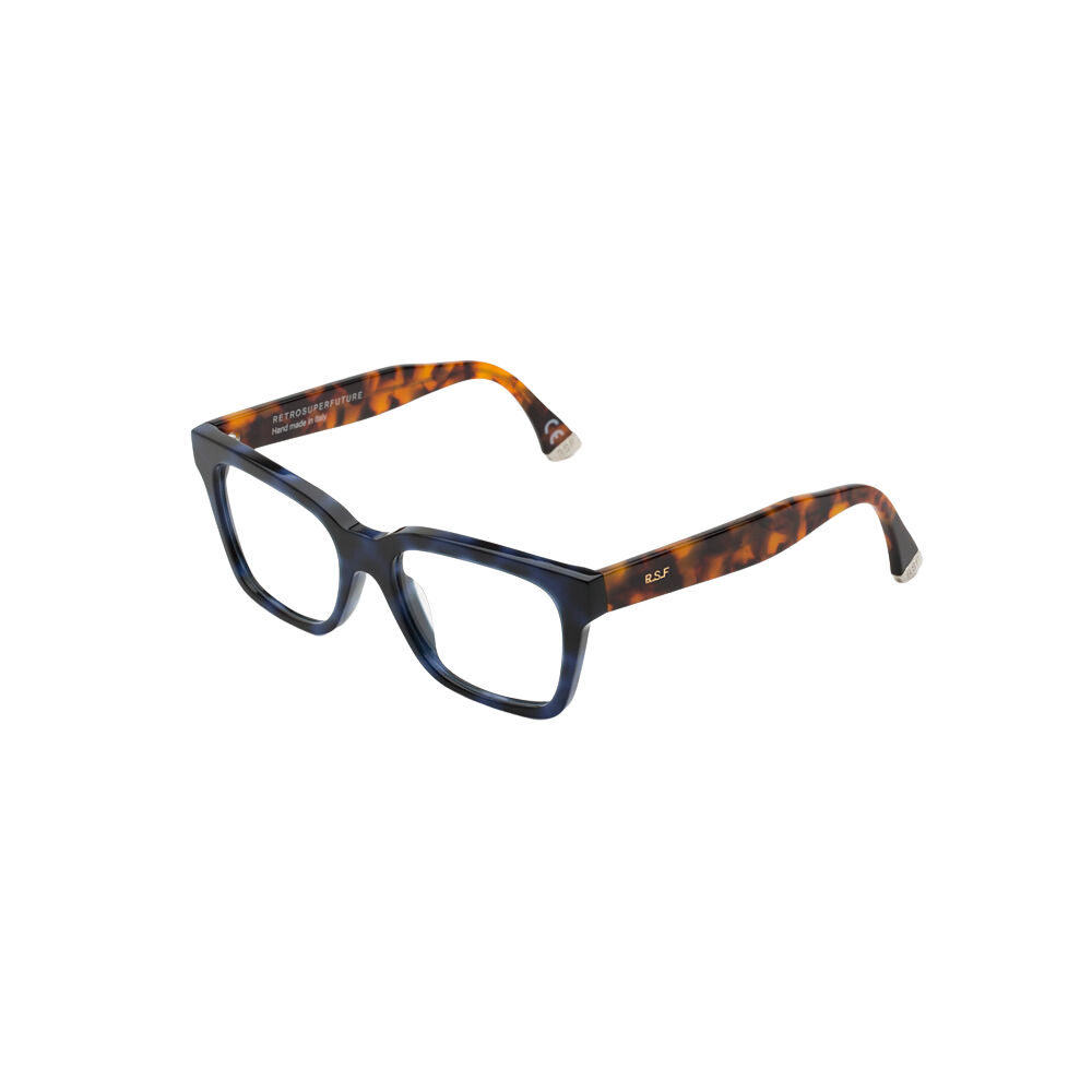 Retrosuperfuture eyewear Model America Optical Blue Havana col. havana