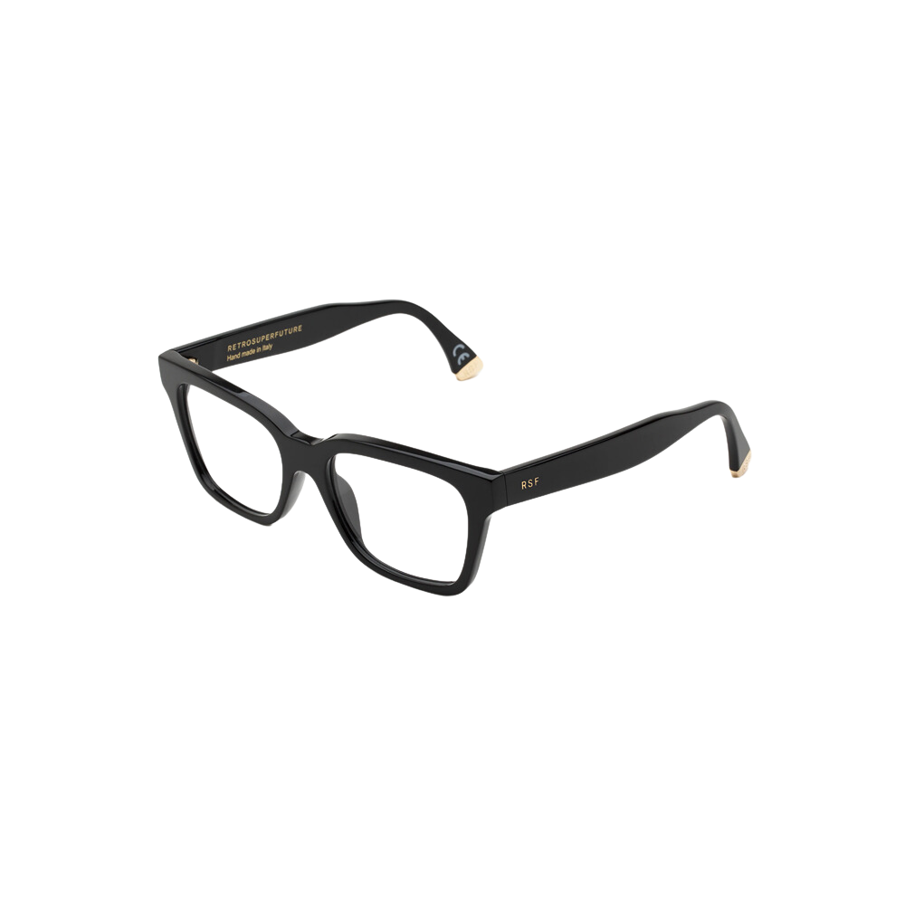 Occhiale da vista Retrosuperfuture Model America Optical Nero col. black