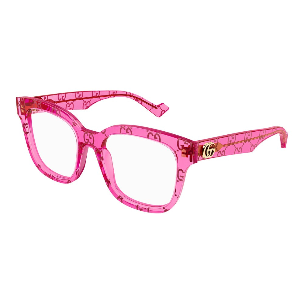 Occhiale da vista Gucci GG0958O col. 011 pink pink transparent