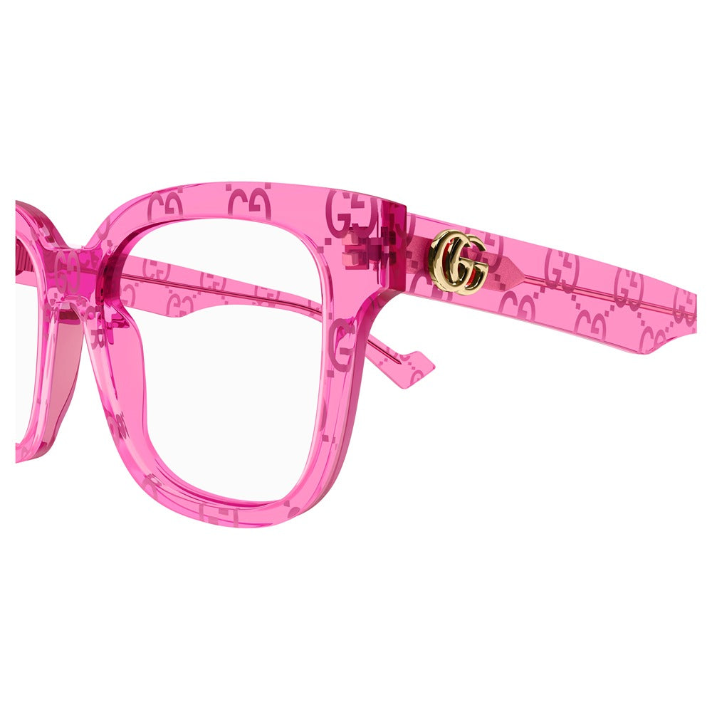 Gucci GG0958O eyeglasses col. 011 pink pink transparent