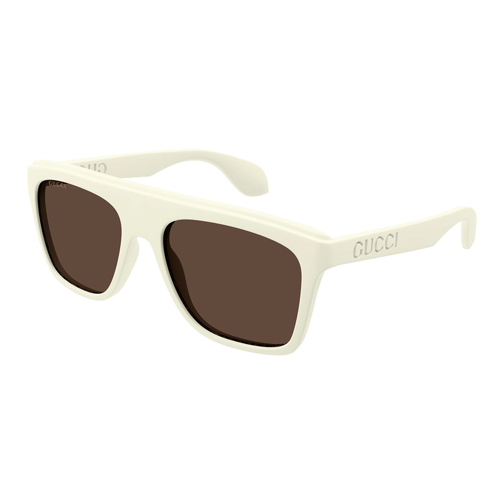 Occhiale da sole Gucci GG1570S col. 003 white white brown