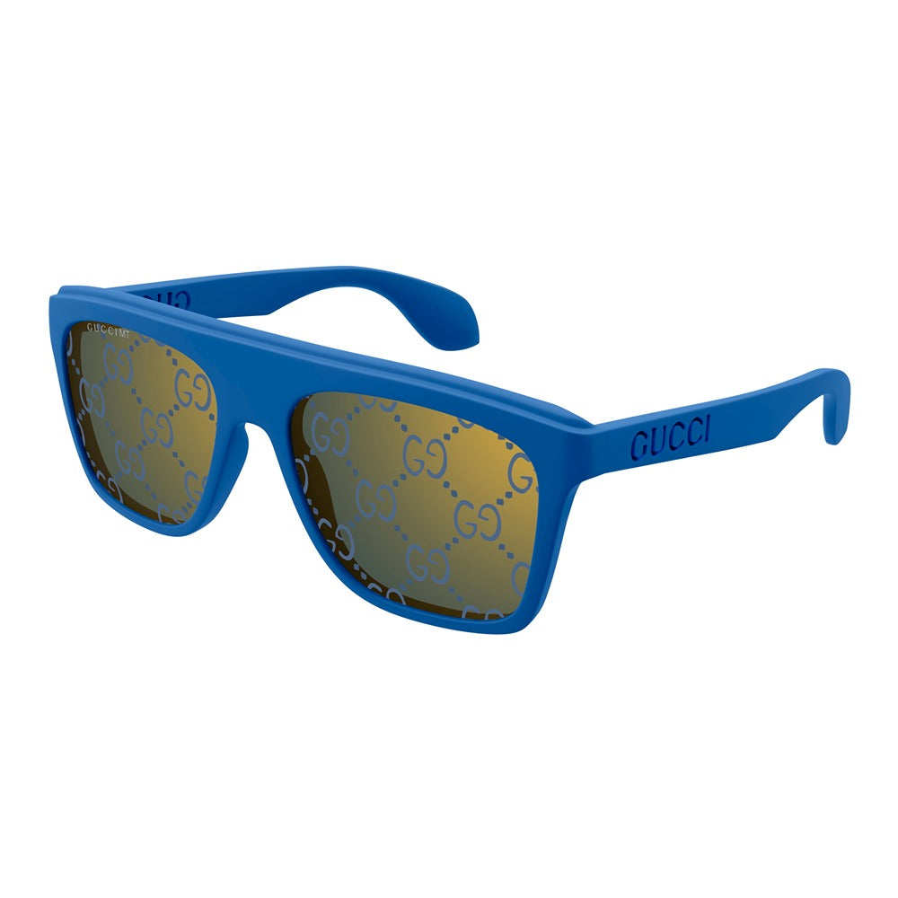 Occhiale da sole Gucci GG1570S col. 004 blue blue blue