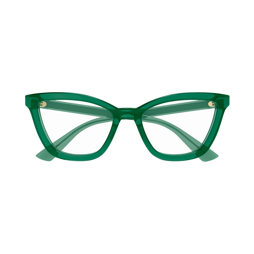 Occhiale da vista Gucci GG1686O col. 010 green green transparent