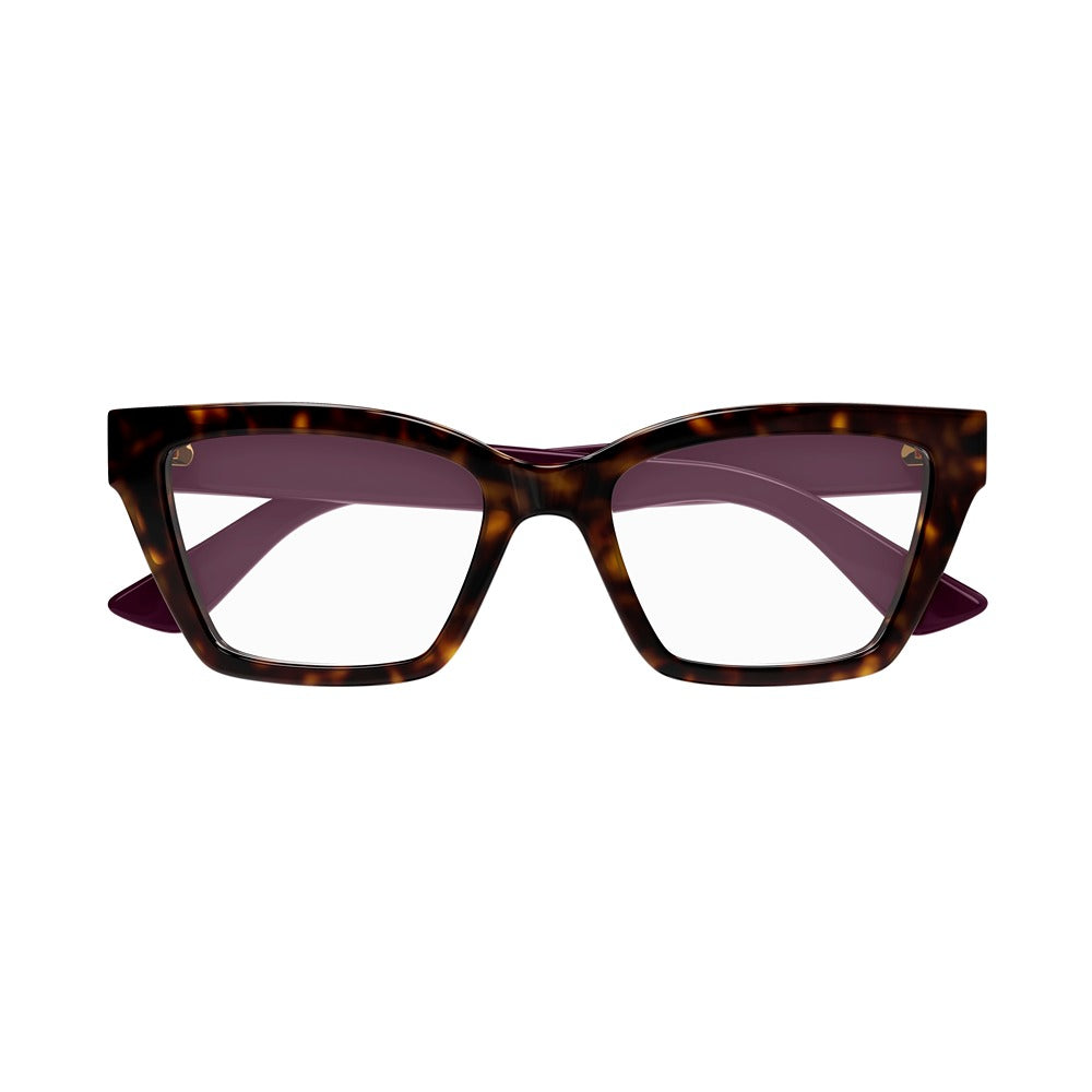 Occhiale da vista Gucci GG1715O col. 007 havana violet transparent