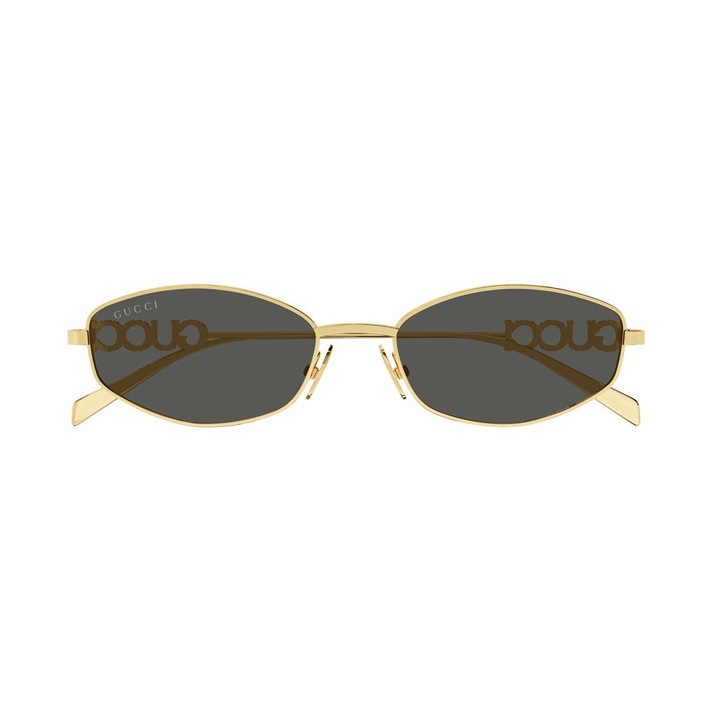 Occhiale da sole Gucci GG1802S col. 001 gold gold grey