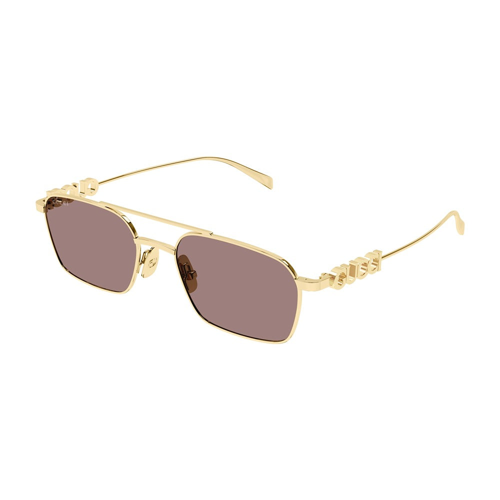 Occhiale da sole Gucci GG1804S col. 003 gold gold brown