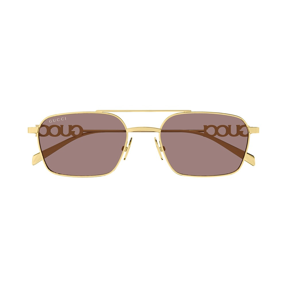 Occhiale da sole Gucci GG1804S col. 003 gold gold brown