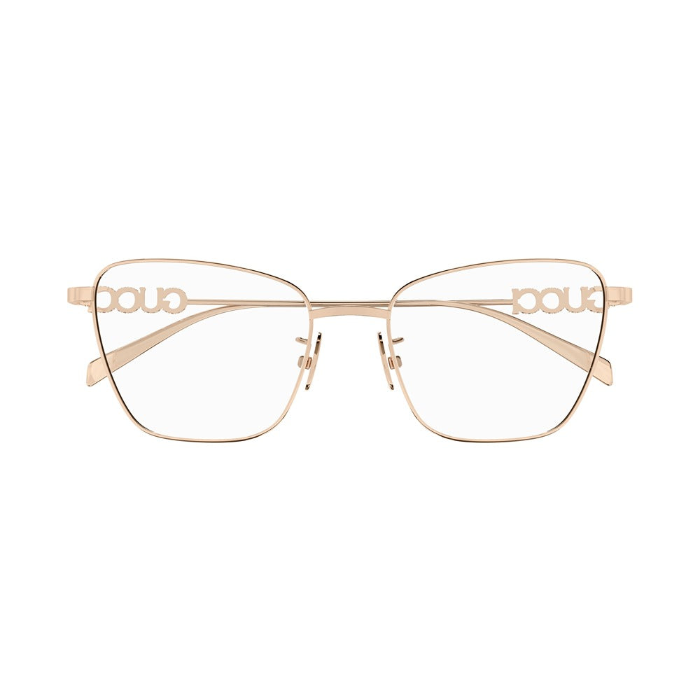 Occhiale da vista Gucci GG1807O col. 002 gold gold transparent