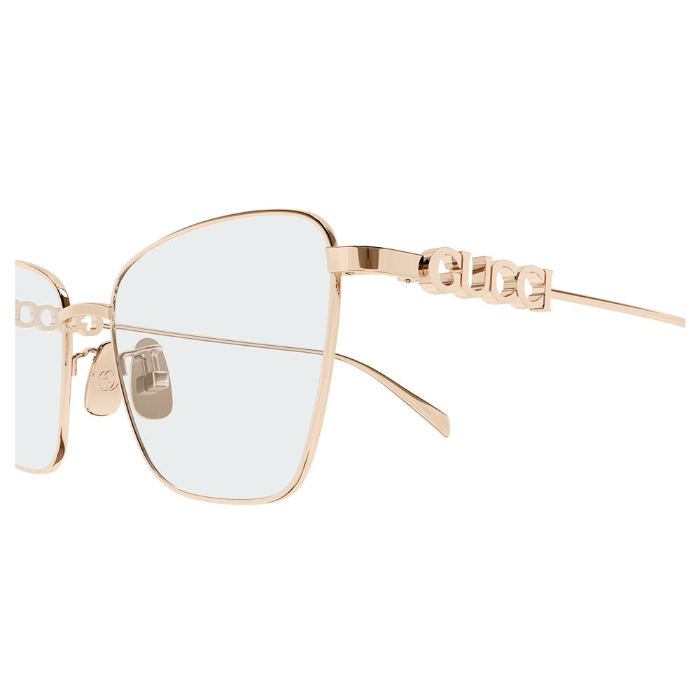 Occhiale da vista Gucci GG1807O col. 002 gold gold transparent