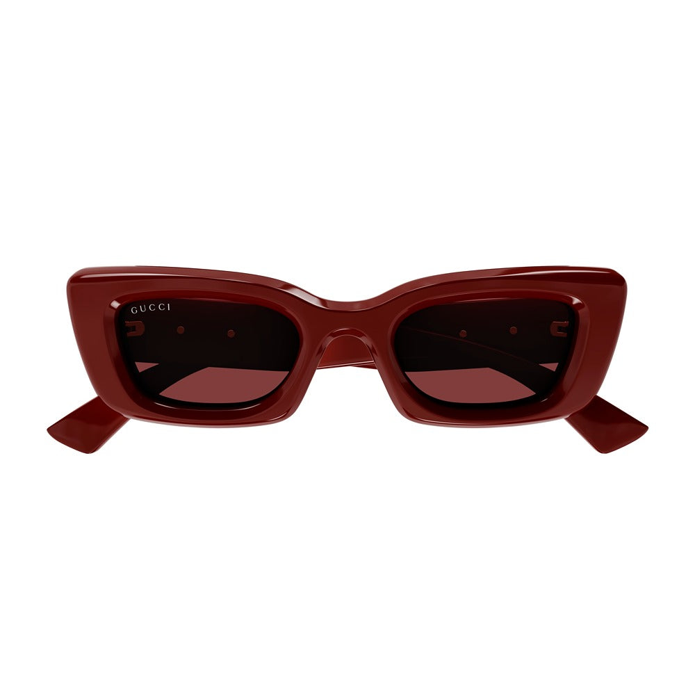 Occhiale da sole Gucci GG1827S col. 003 burgundy burgundy red