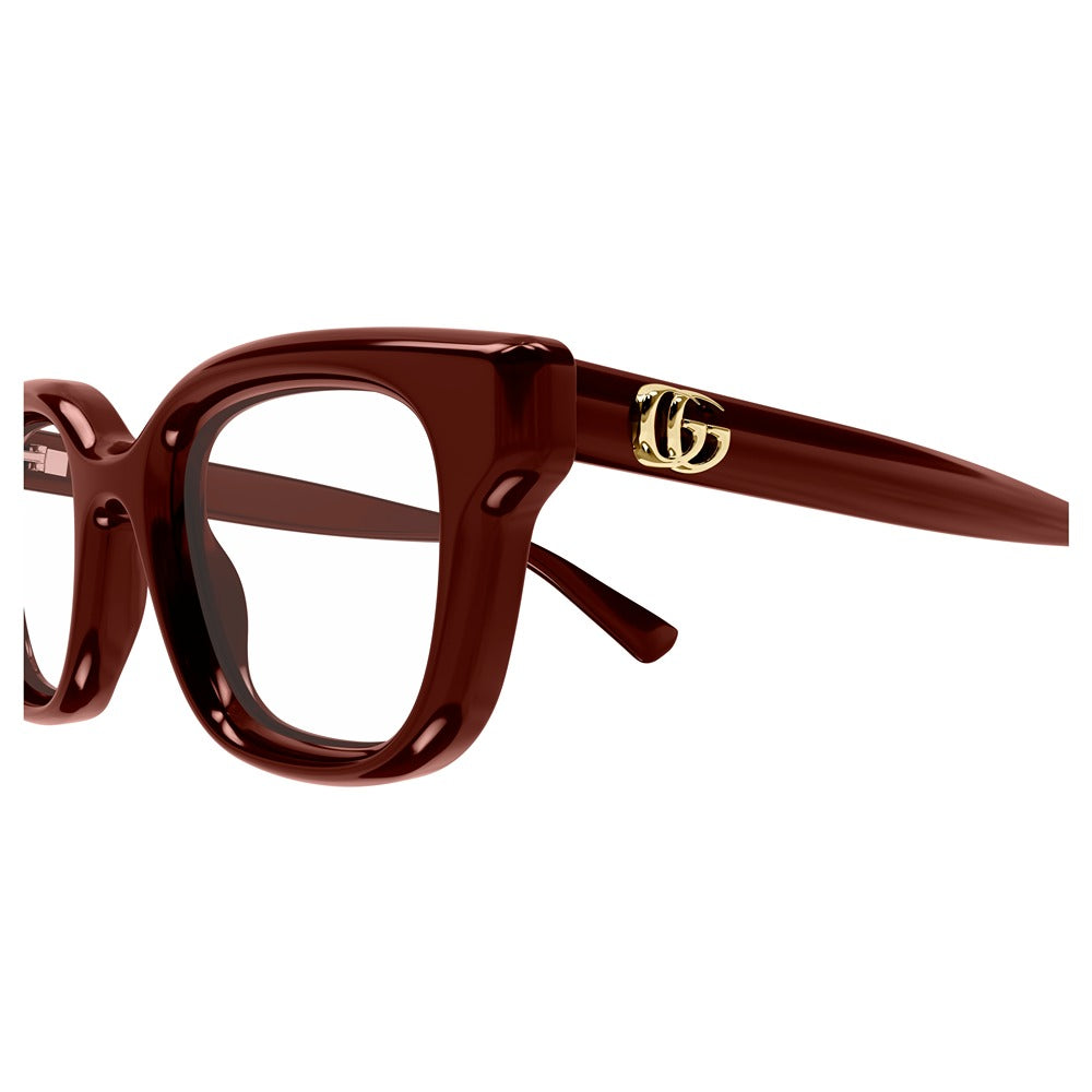 Gucci GG1831O eyeglasses col. 007 burgundy burgundy transparent