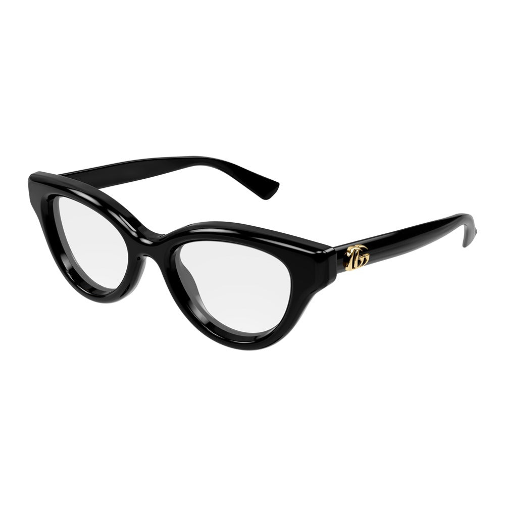 Occhiale da vista Gucci GG1832O col. 001 black black transparent