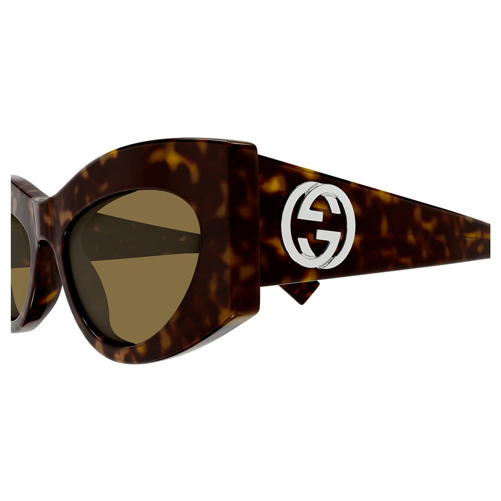 Occhiale da sole Gucci GG1843S col. 002 havana havana brown