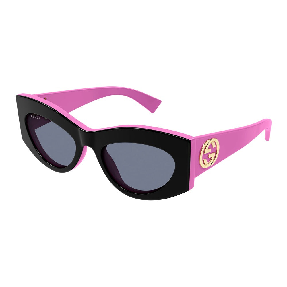 Occhiale da sole Gucci GG1843S col. 005 black fuchsia grey