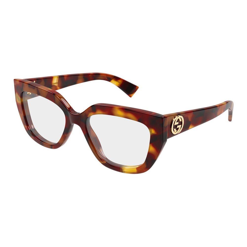 Occhiale da vista Gucci GG1847O col. 002 havana havana transparent