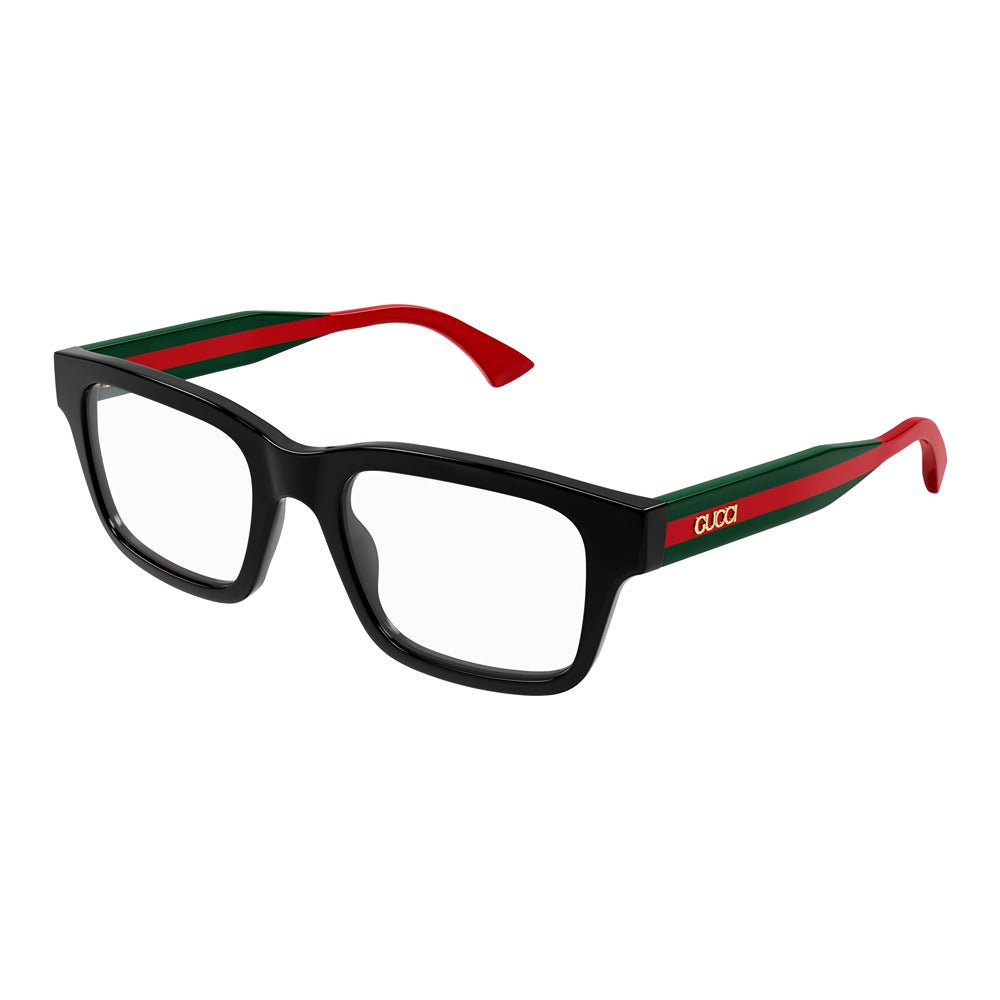 Occhiale da vista Gucci GG1865O col. 004 black green transparent