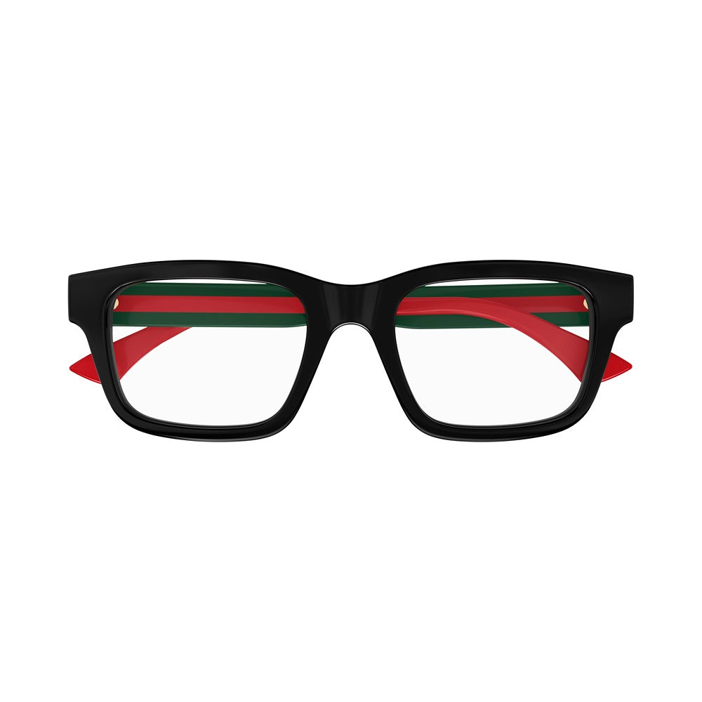 Occhiale da vista Gucci GG1865O col. 004 black green transparent