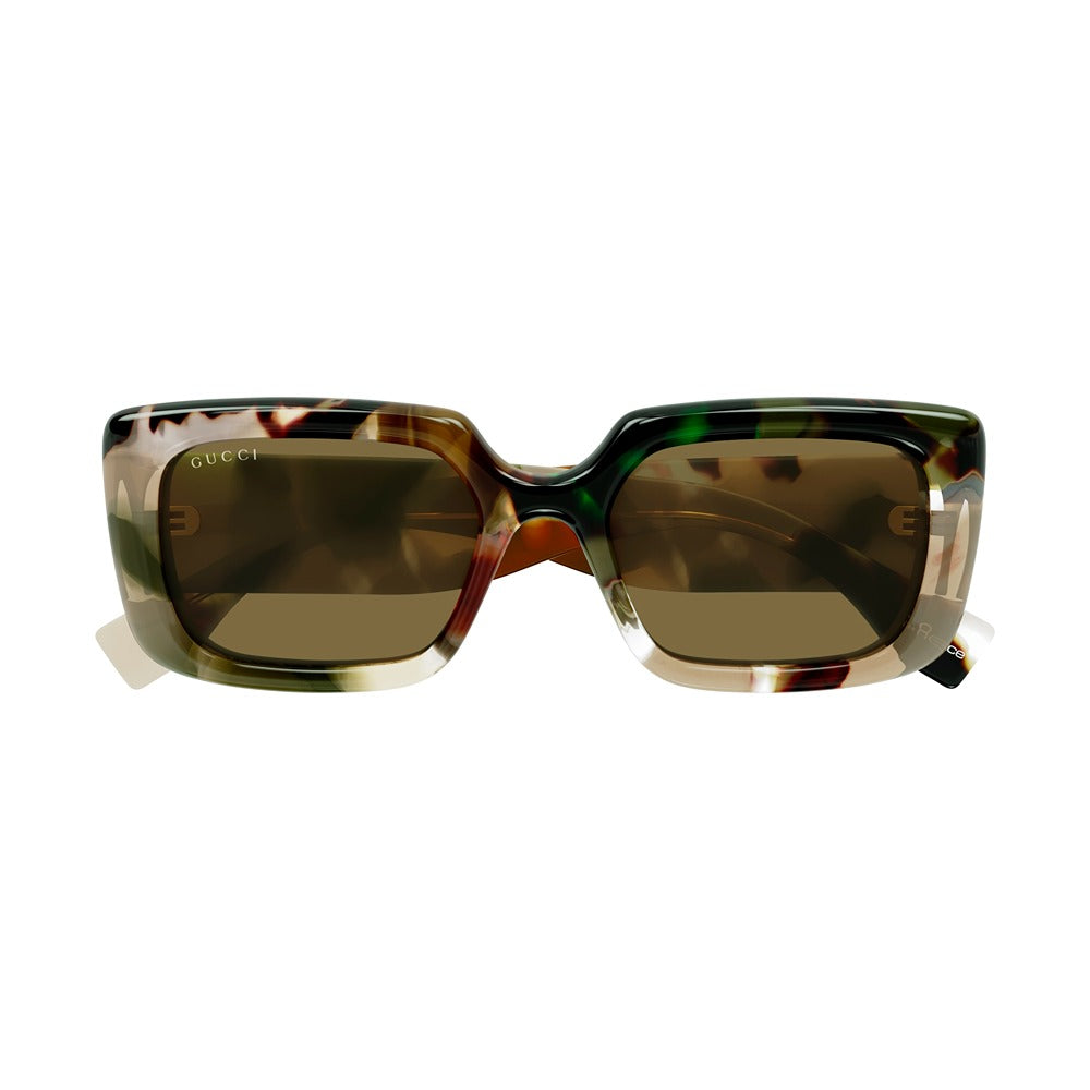 Occhiale da sole Gucci GG1906S col. 002 green green brown