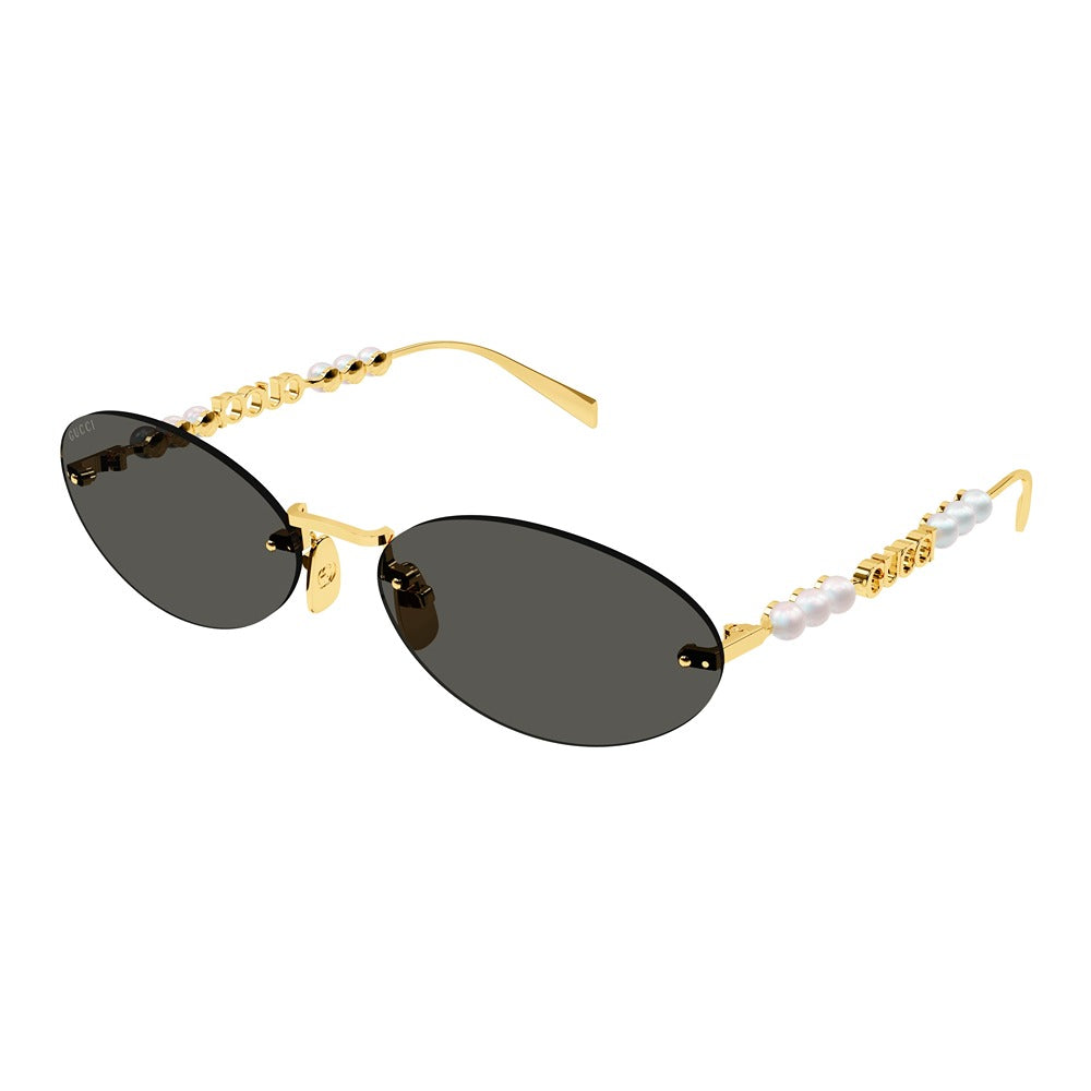 Occhiale da sole Gucci GG1922S col. 001 gold gold grey