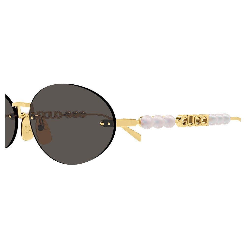 Occhiale da sole Gucci GG1922S col. 001 gold gold grey