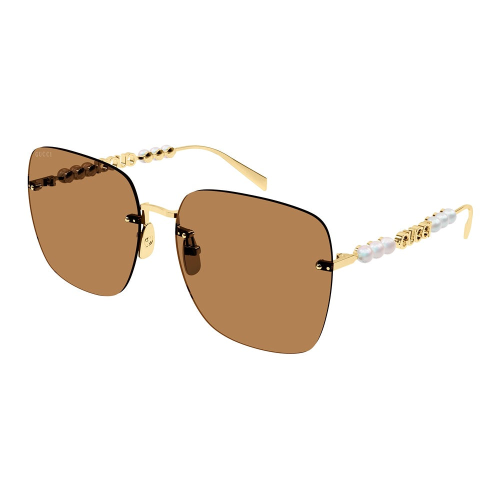 Occhiale da sole Gucci GG1923SA col. 003 gold gold brown