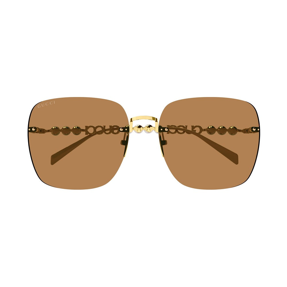 Occhiale da sole Gucci GG1923SA col. 003 gold gold brown