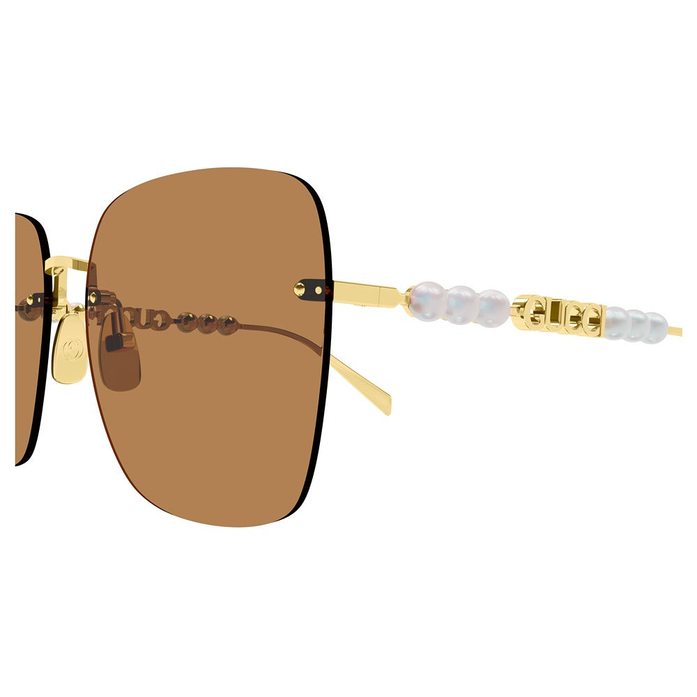 Occhiale da sole Gucci GG1923SA col. 003 gold gold brown