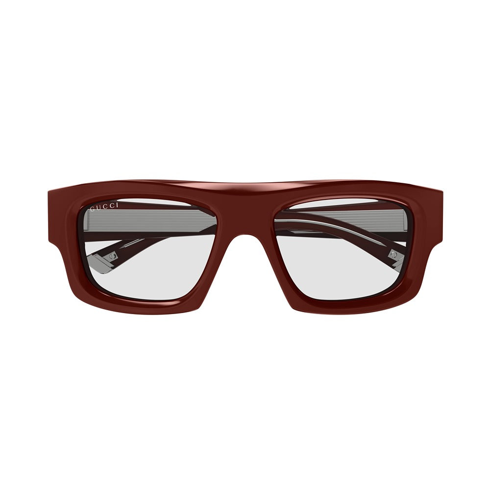 Occhiale da sole Gucci GG1926S col. 004 burgundy burgundy transparent