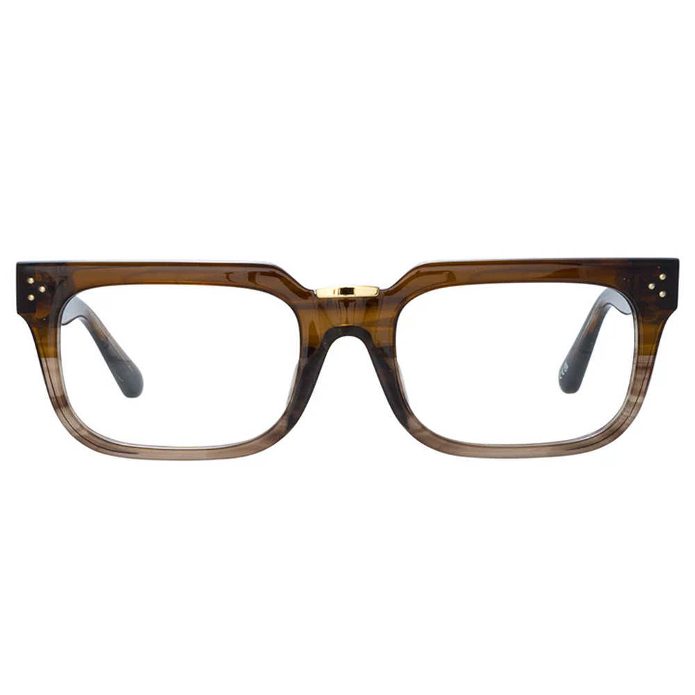 Linda Farrow eyewear mod. Yoan LFL1482C2OPT col. Caramel Horn