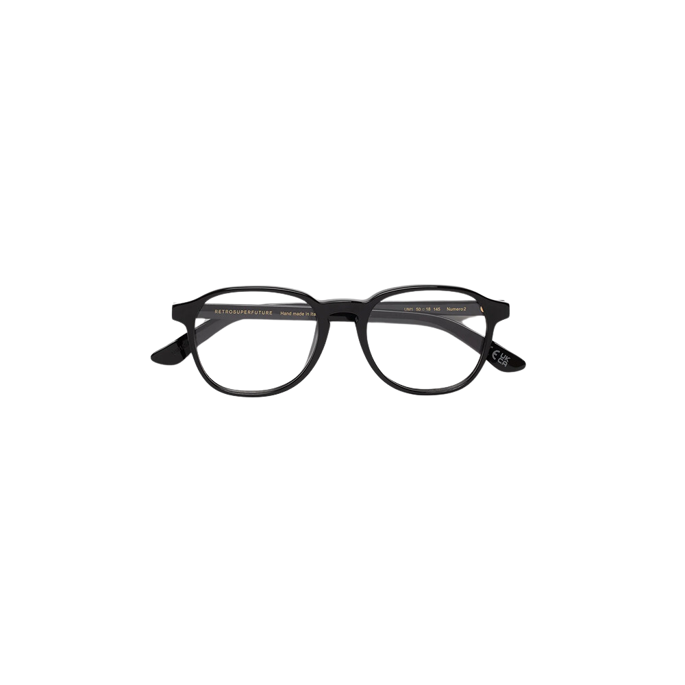 Retrosuperfuture eyewear Model Numero 02 Black col. black