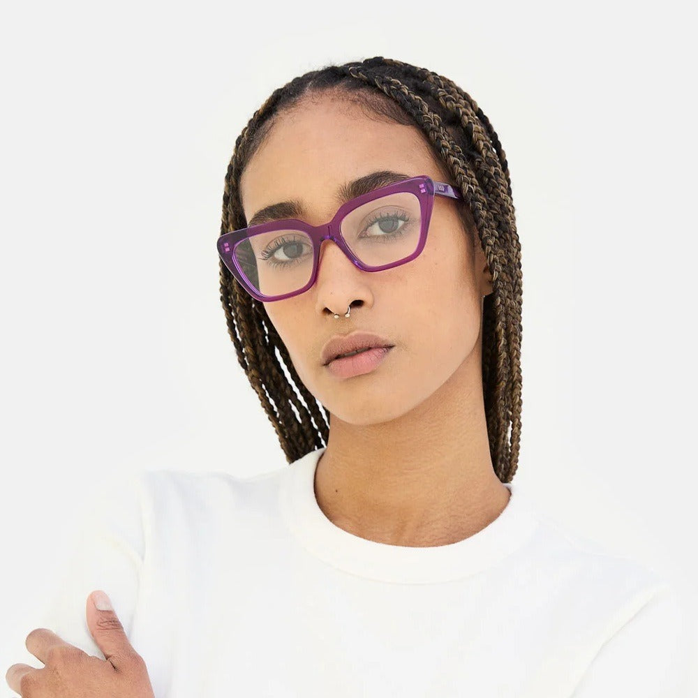 Retrosuperfuture eyewear Model Numero 122 Purple col. purple