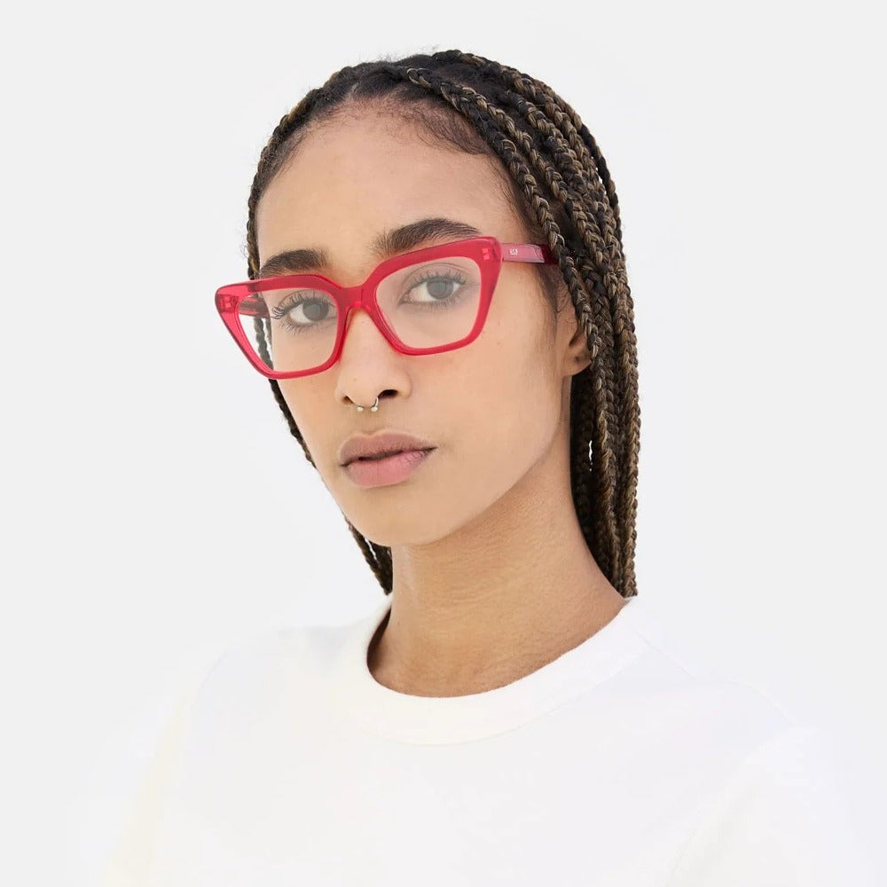 Retrosuperfuture eyewear Model Numero 122 Red col. red