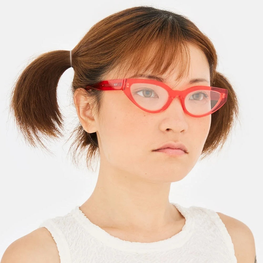 Retrosuperfuture eyewear Model Numero 124 Light Red col. red