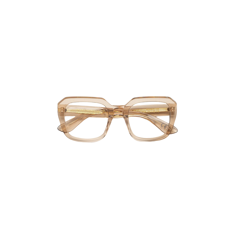 Retrosuperfuture eyewear Model Numero 125 Cream col. amber