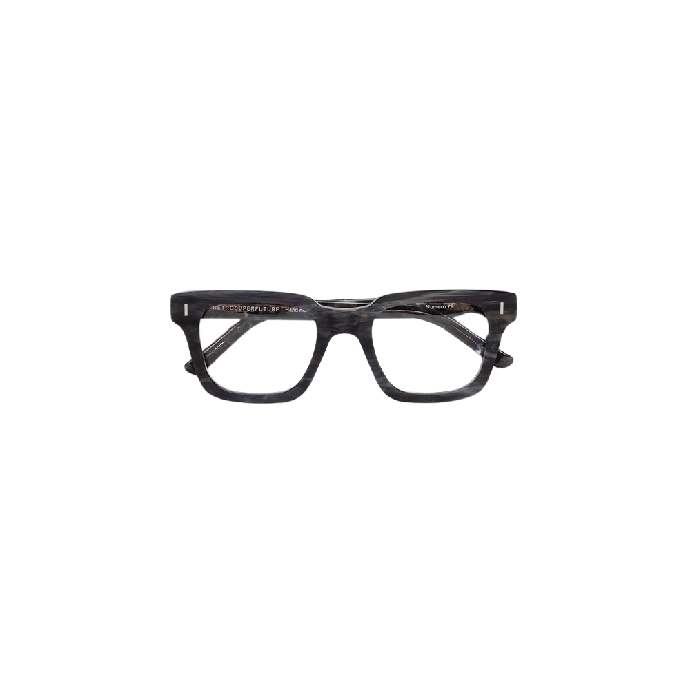 Occhiale da vista Retrosuperfuture Model Numero 79 Marmo Nero col. black