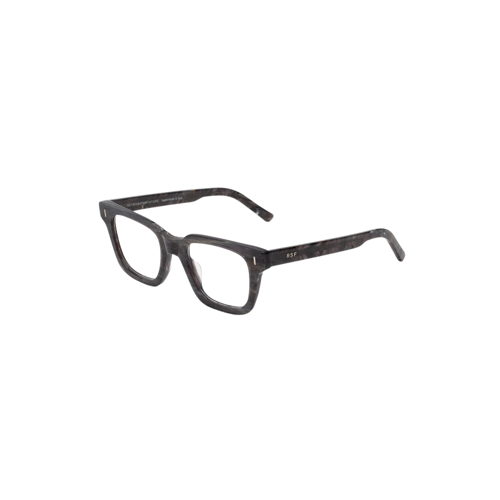 Occhiale da vista Retrosuperfuture Model Numero 79 Marmo Nero col. black