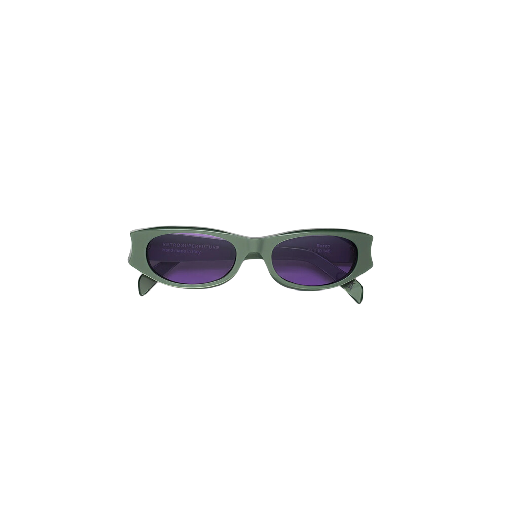 Occhiale da sole Retrosuperfuture Model Razzo Metallollic Mint col. green