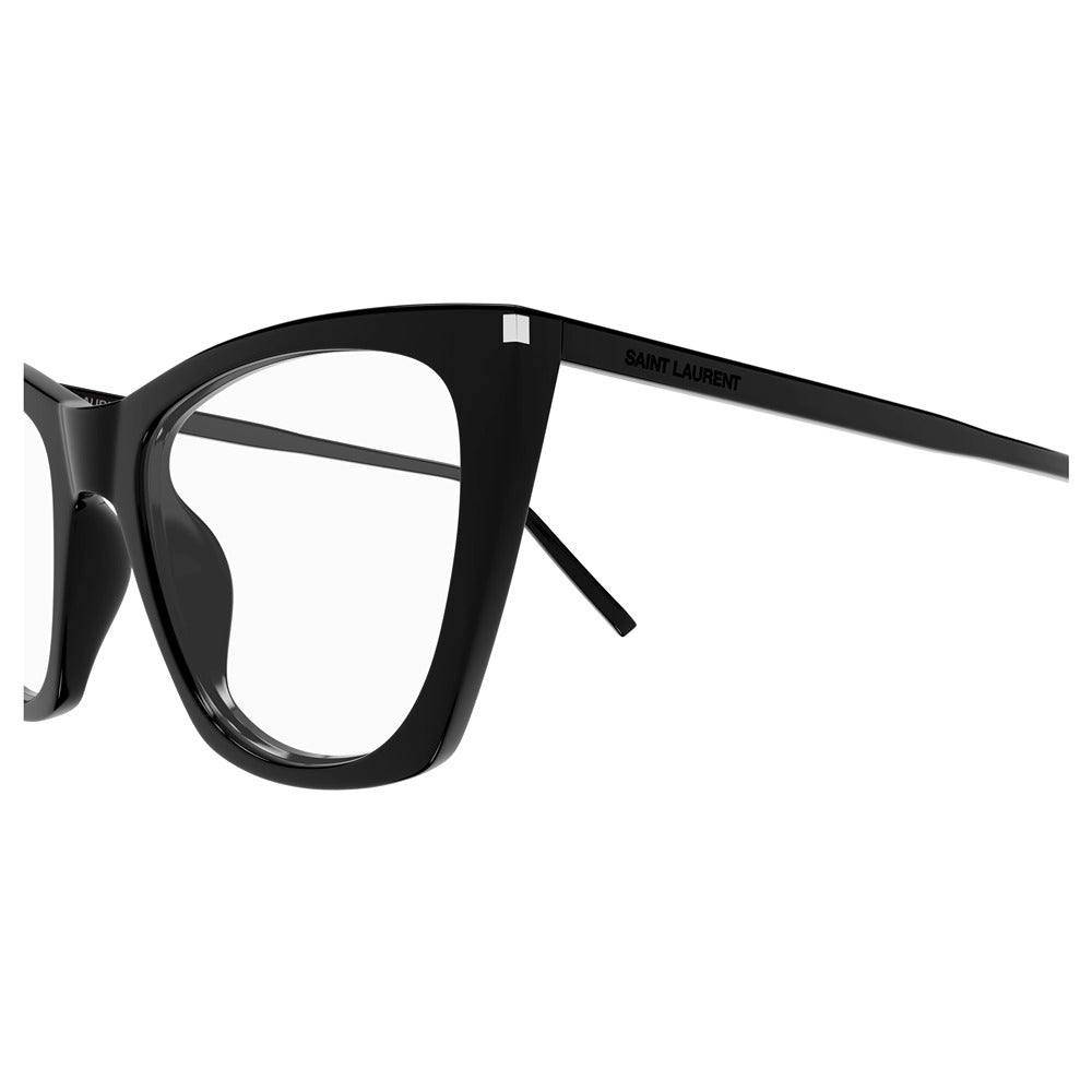 Saint Laurent SL 214 KATE THIN OPT col. 001 black black transparent