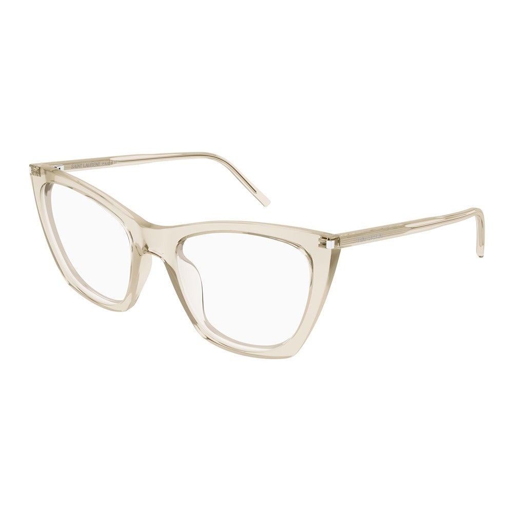 Saint Laurent SL 214 KATE THIN OPT eyeglasses col. 004 beige beige transparent