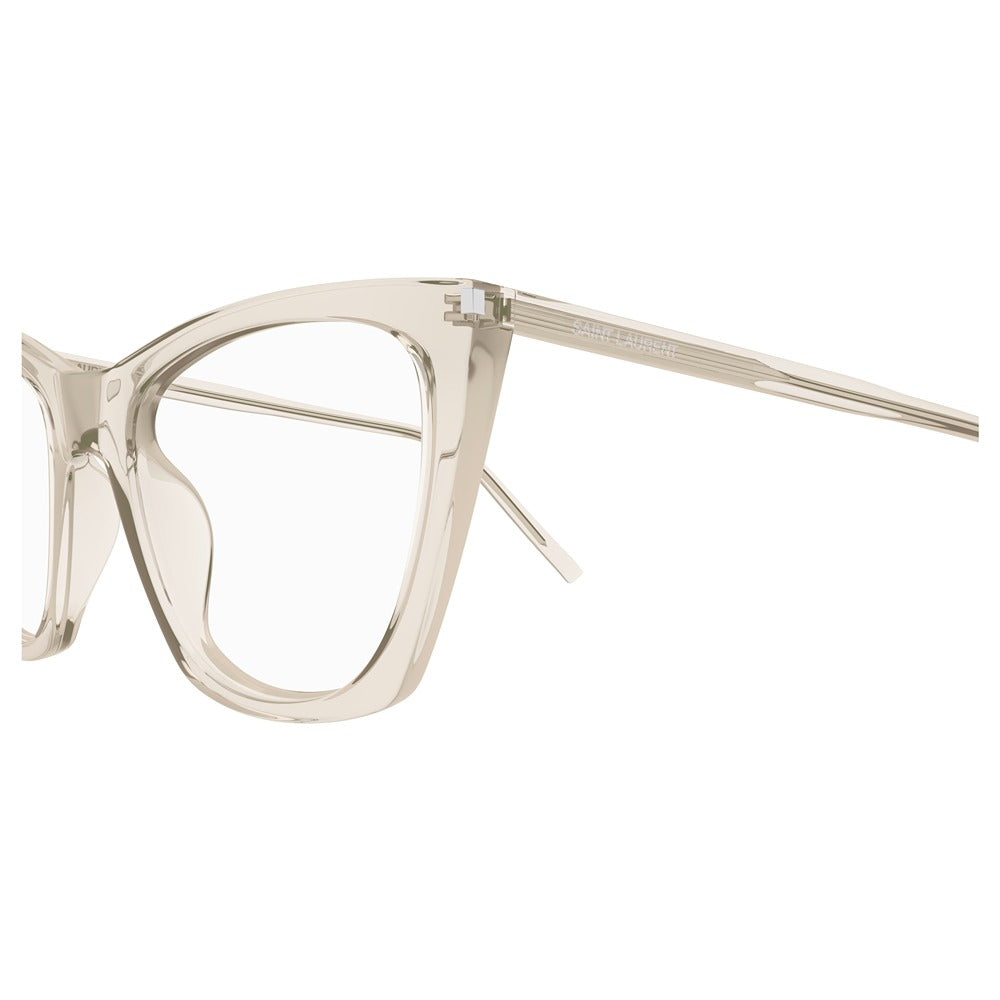 Saint Laurent SL 214 KATE THIN OPT eyeglasses col. 004 beige beige transparent