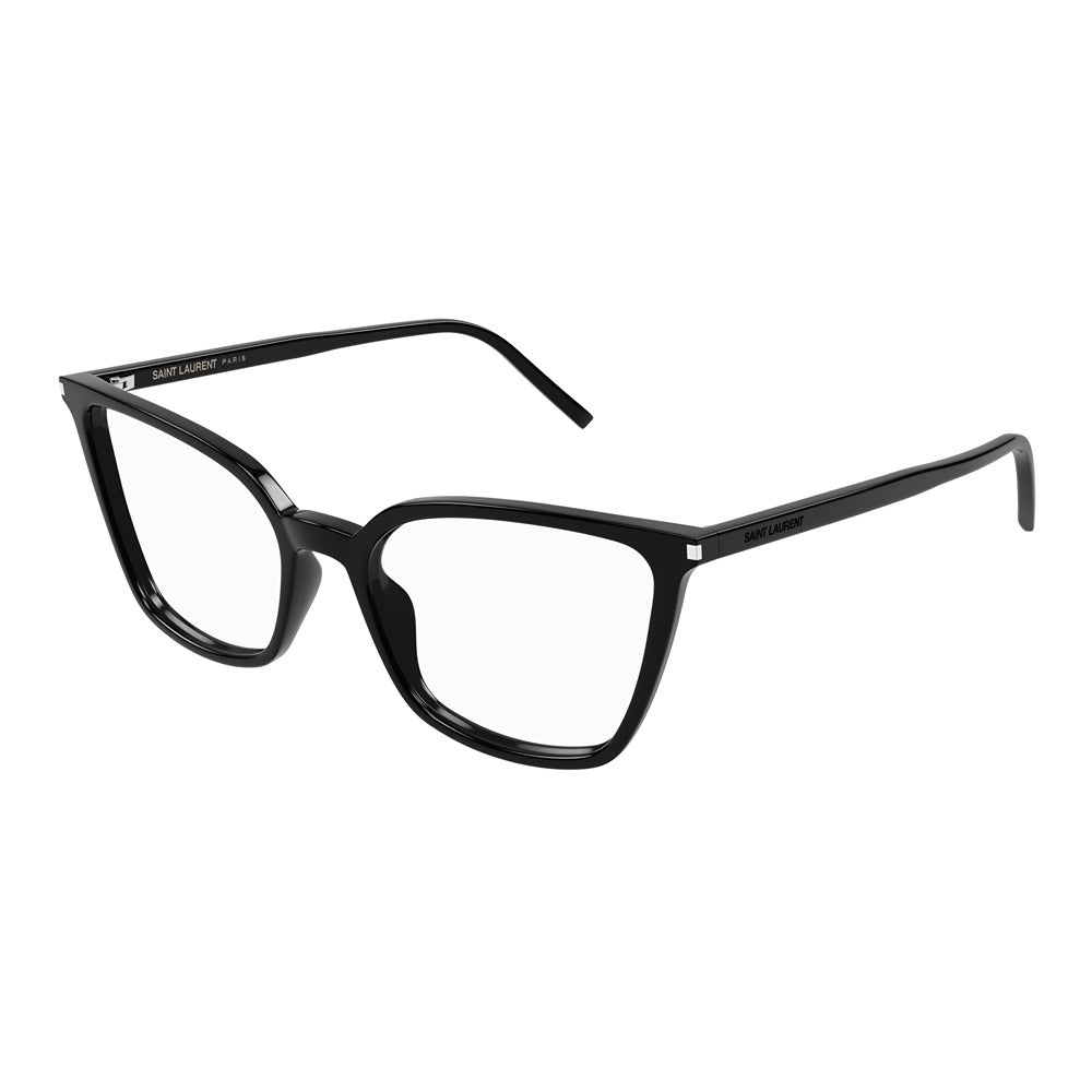 Saint Laurent SL 669 col. 002 black black transparent eyeglasses