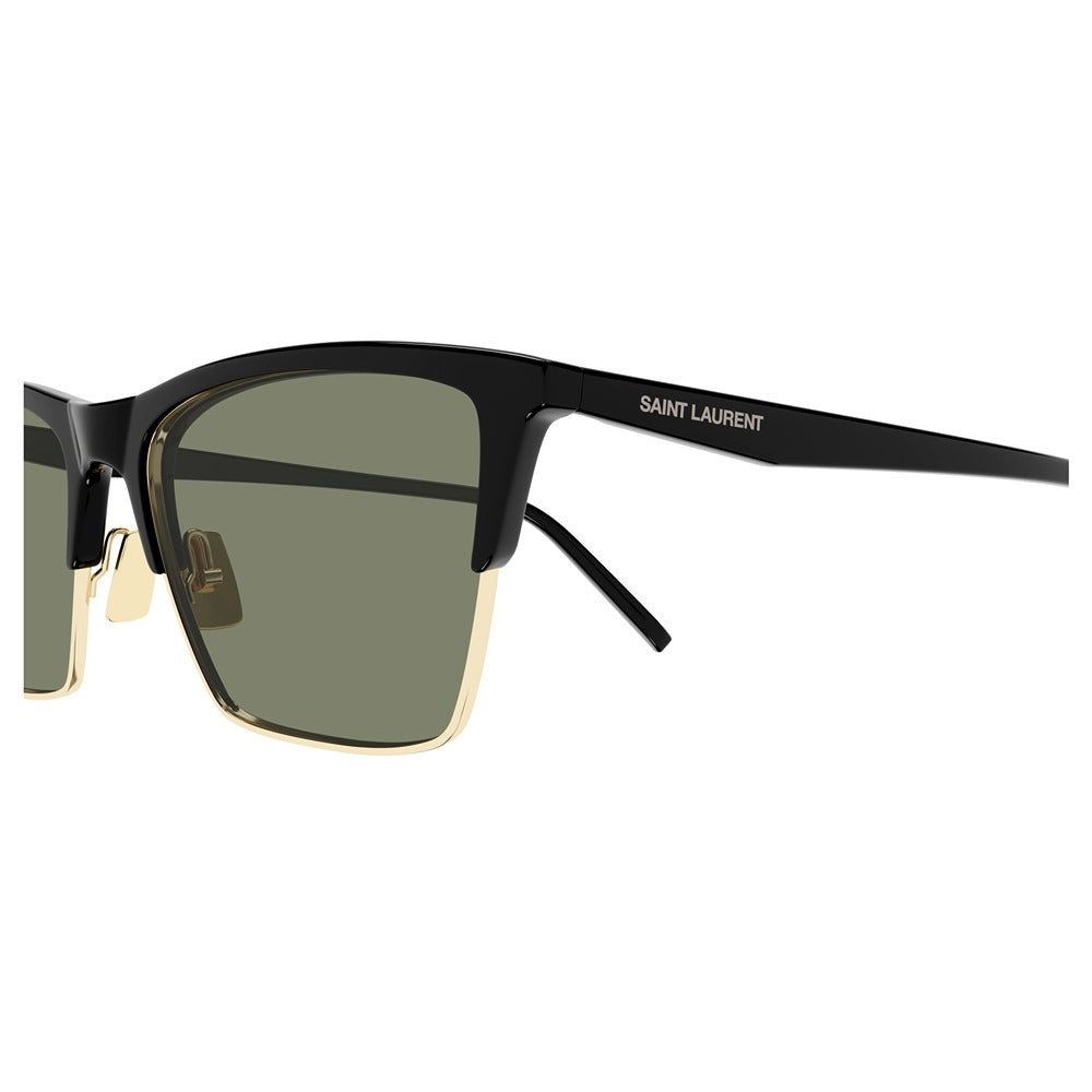 Occhiale da sole Saint Laurent SL 767 col. 001 black black green