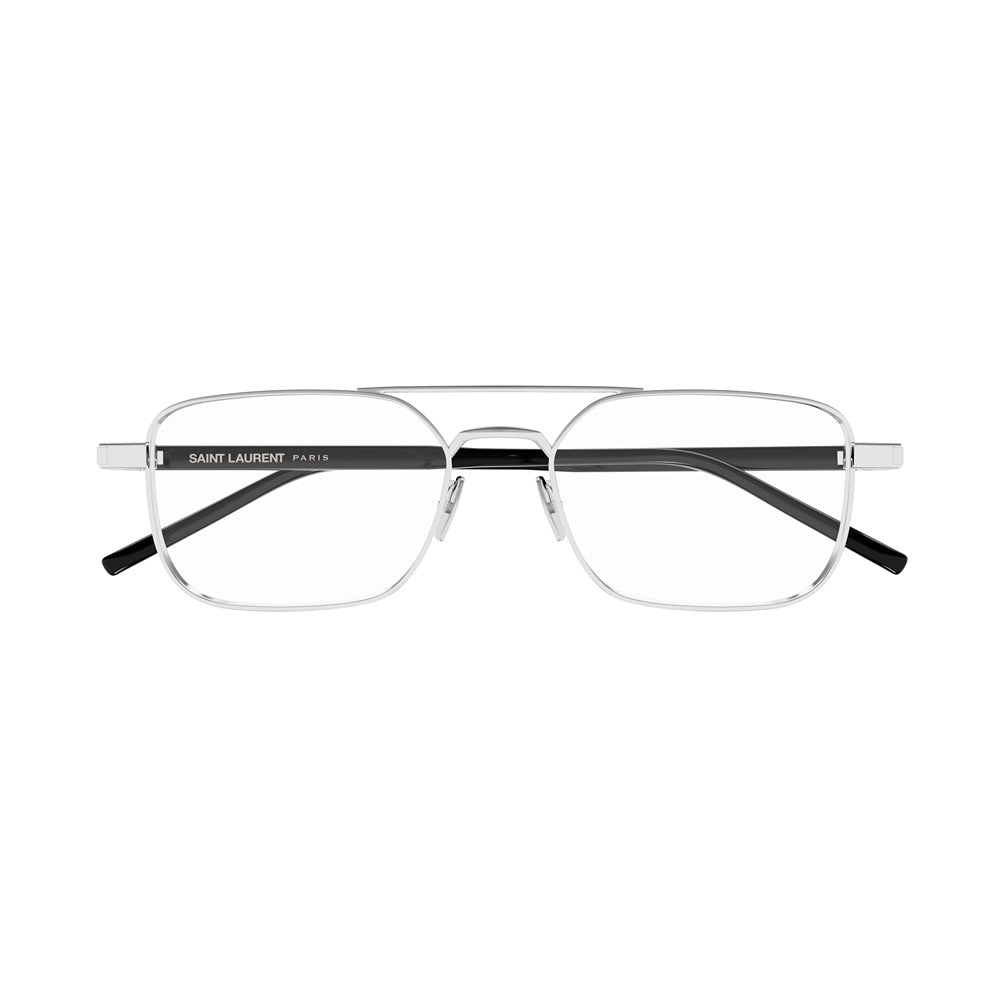 Occhiale da vista Saint Laurent SL 780 col. 001 silver crystal transparent