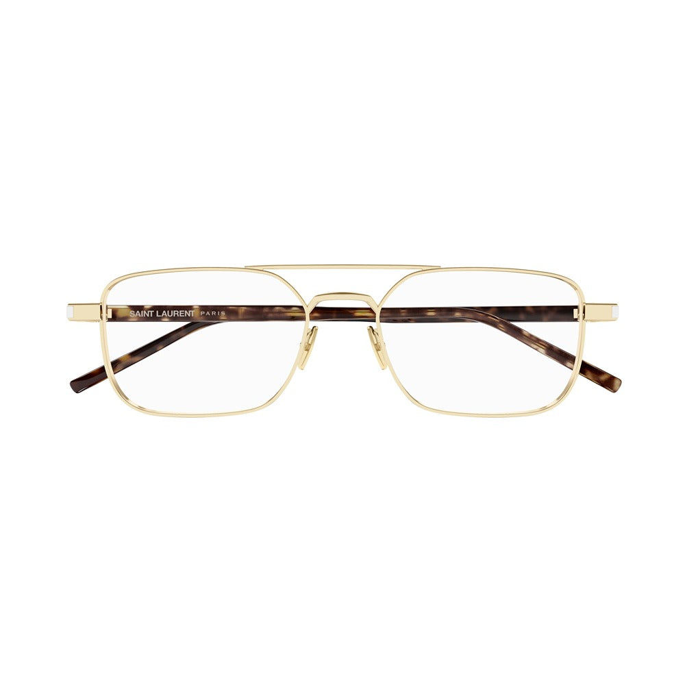 Occhiale da vista Saint Laurent SL 780 col. 002 gold crystal transparent