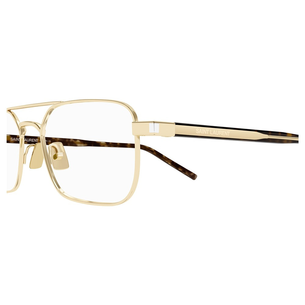 Occhiale da vista Saint Laurent SL 780 col. 002 gold crystal transparent